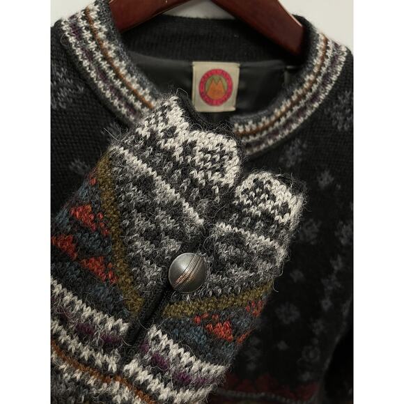Millma Bolivia 100% Alpaca Cardigan Sweater sz XS - Picture 4 of 7